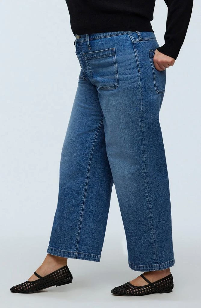 Madewell The Perfect Vintage Patch Pocket Wide Leg Jeans 8