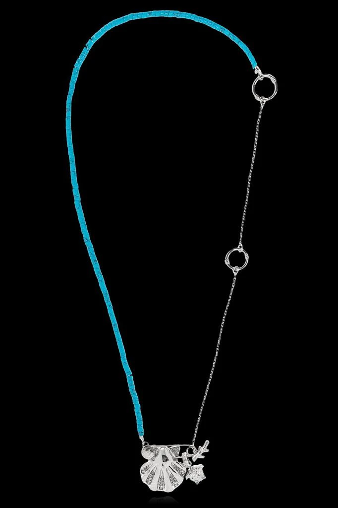 Versace Versace Embellished Pendant Necklace 1