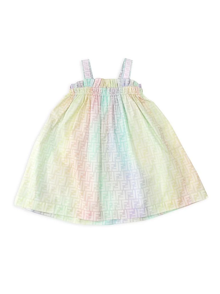 Fendi Little Girl
s 
Girl
s Double-F Logo Dress 2