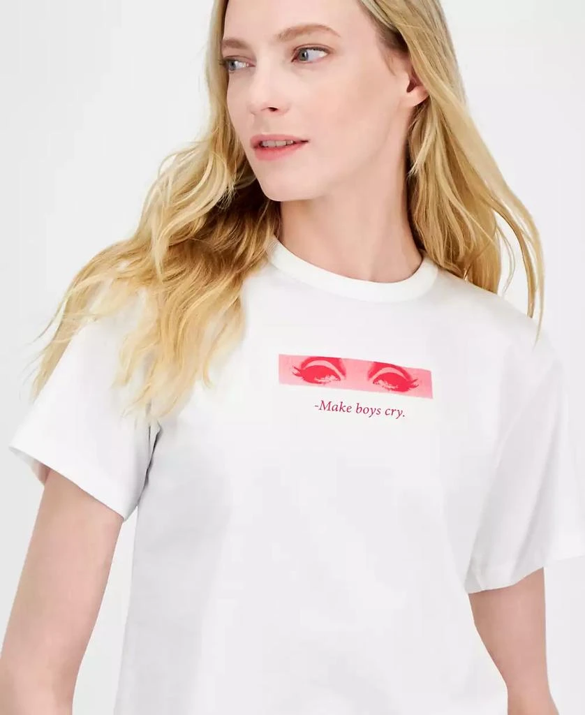 Hugo Boss Women's Graphic Print Cotton T-Shirt 3