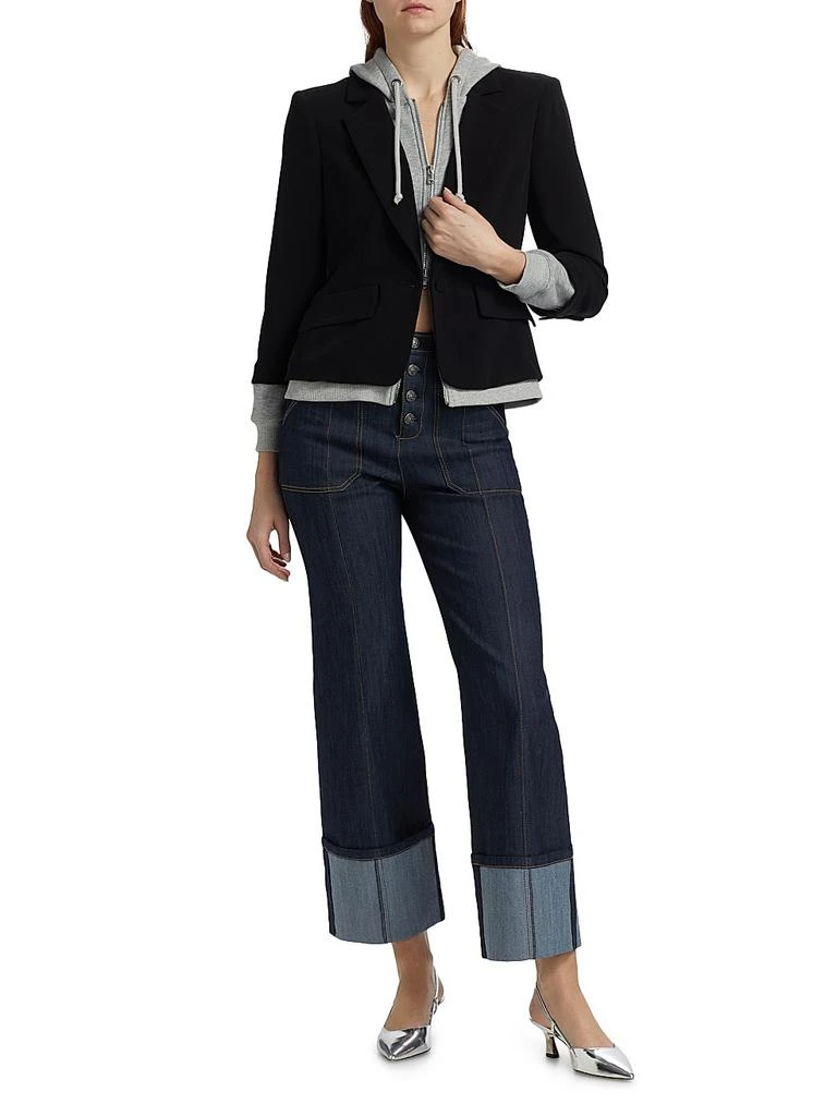 Cinq à Sept Le Petit Khloe Zip-UpBlazer 2