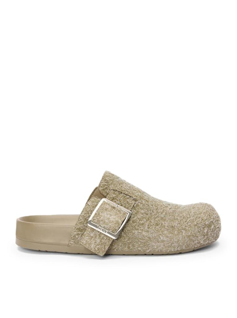 サンダル Loewe Mud Suede Ease Buckle Slippers Loewe MUD SUEDE EASE BUCKLE SLIPPERS - Sandals - BeyondStyle