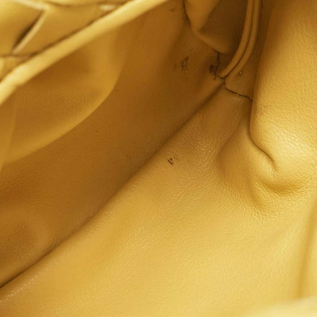 Bottega Veneta Bottega Veneta Yellow Intrecciato Leather Mini BV Jodie Bag 7