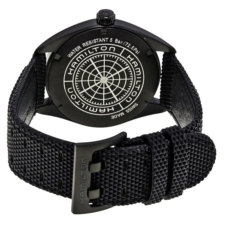 Hamilton Khaki Field Black Dial Black PVD Men's Watch H68401735 3