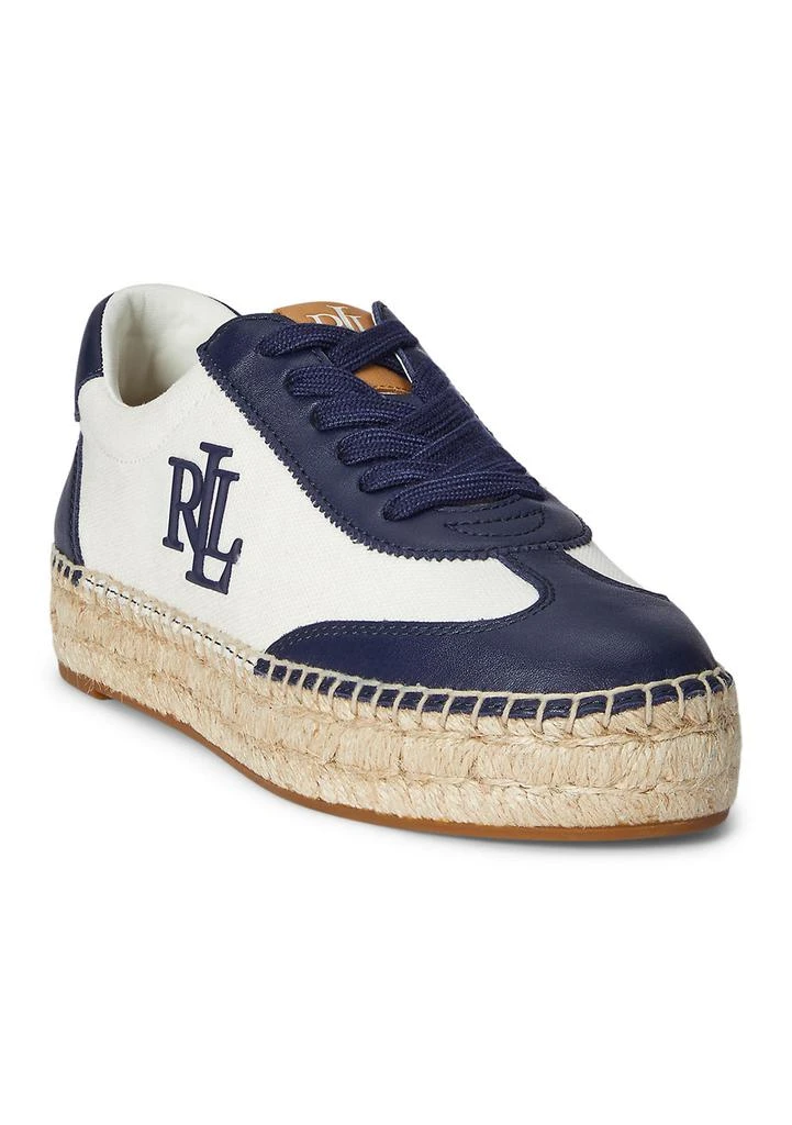 Ralph Lauren Luize Canvas 
Nappa Espadrille Sneakerw