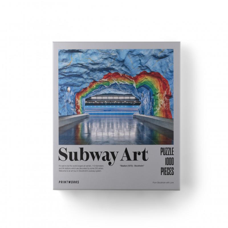 PRINTWORKS Subway art 1000 pieces puzzle