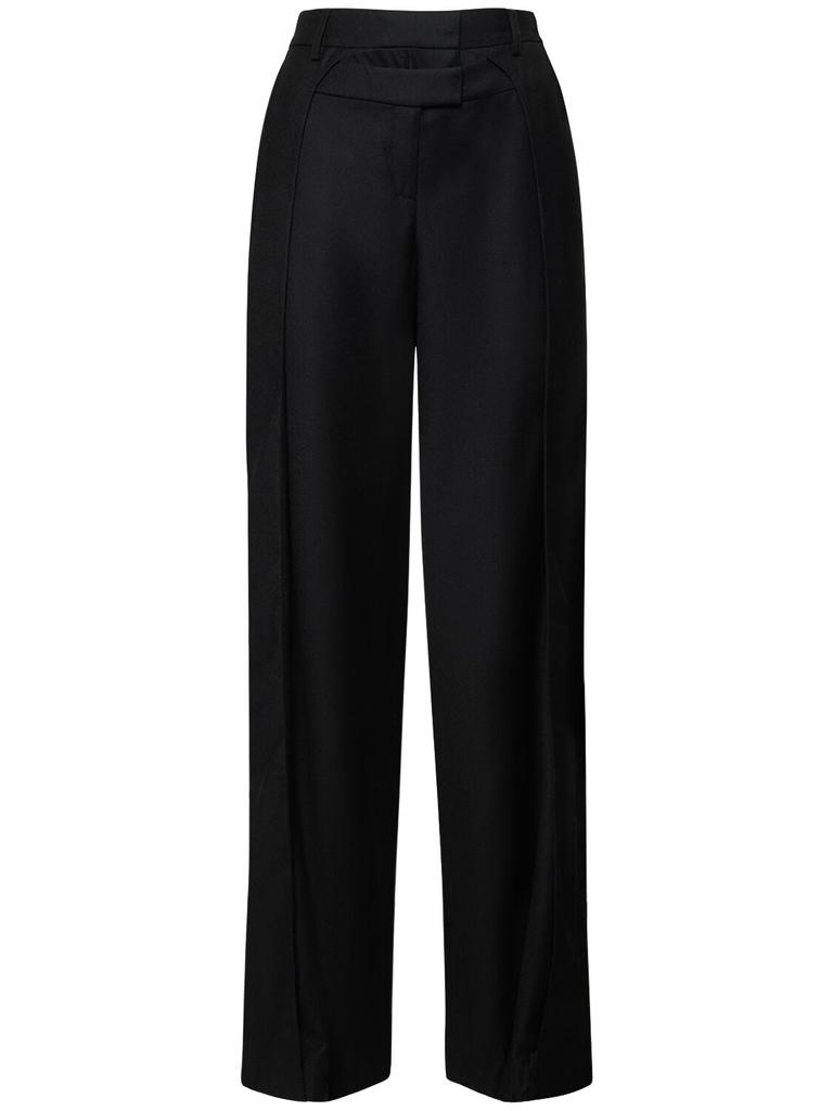 AYA MUSE Tio Wool Straight Pants