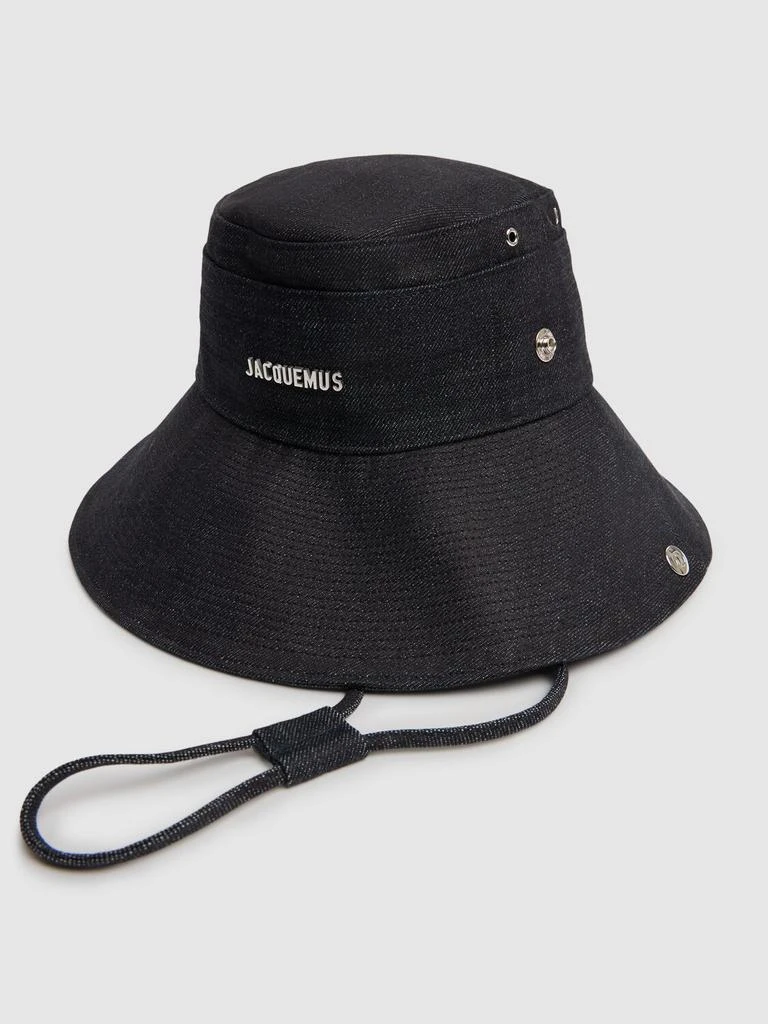 JACQUEMUS Le Bob De-nimes Bucket Hat 1