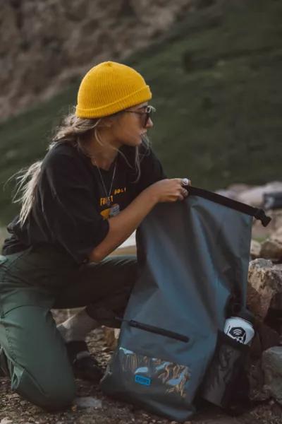CHUMS Chums Downriver Rolltop Backpack