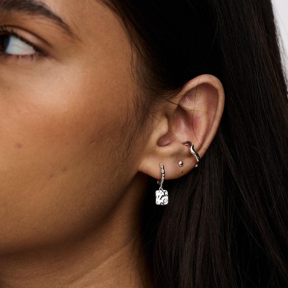Orelia London Organic Wave Ear Cuff