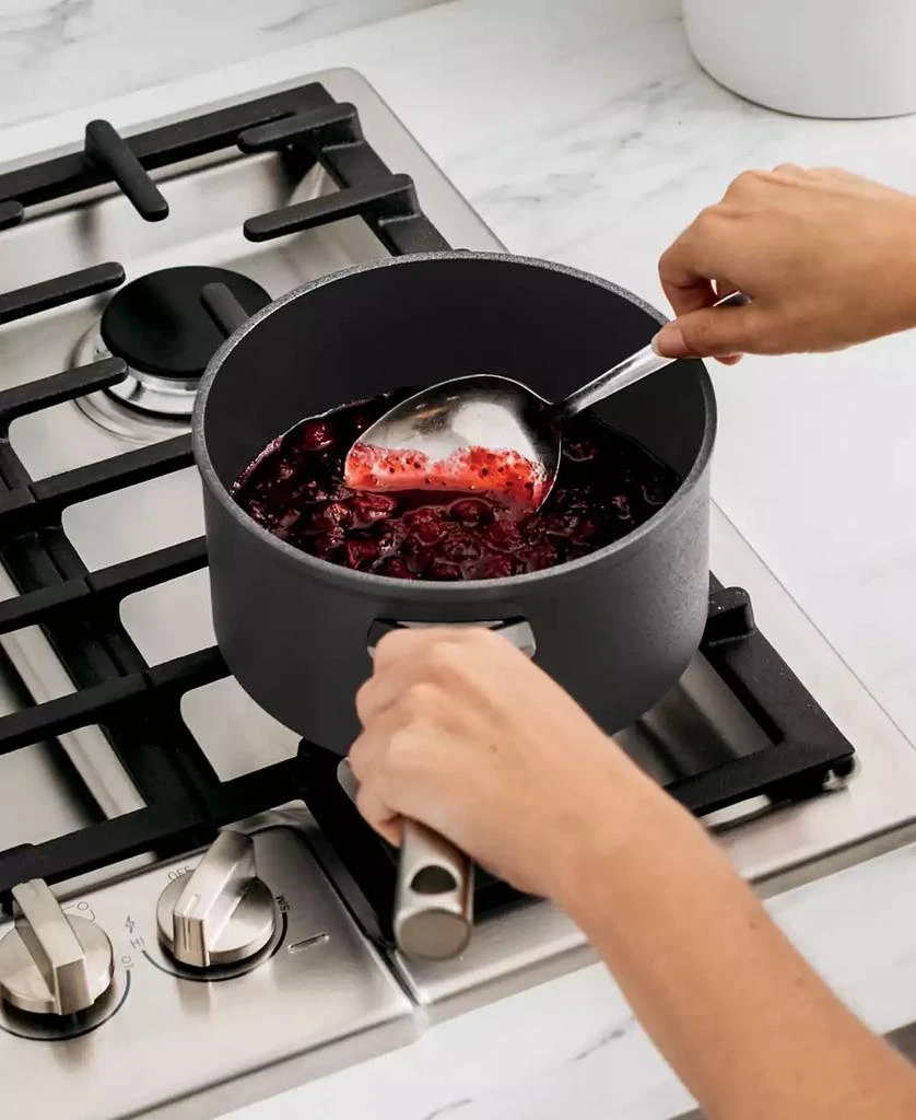 Ninja NeverStick Premium Hard-Anodized 3.5 Quart Saucepan with Glass Lid 3