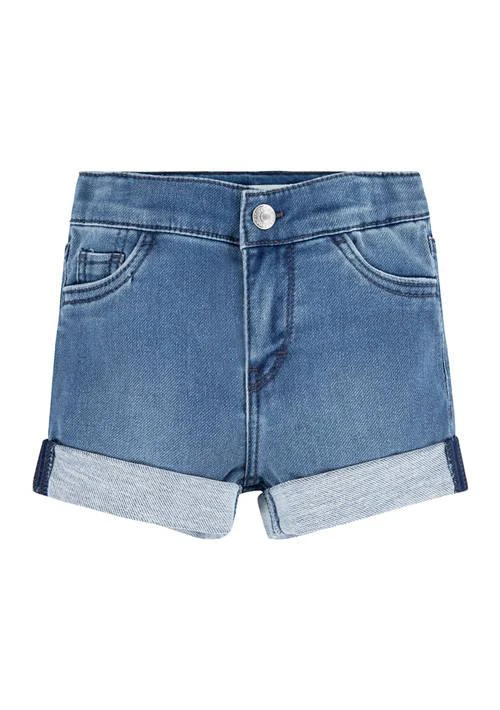 Levi's S Toddler Girls Roll Up Denim Shorts 1