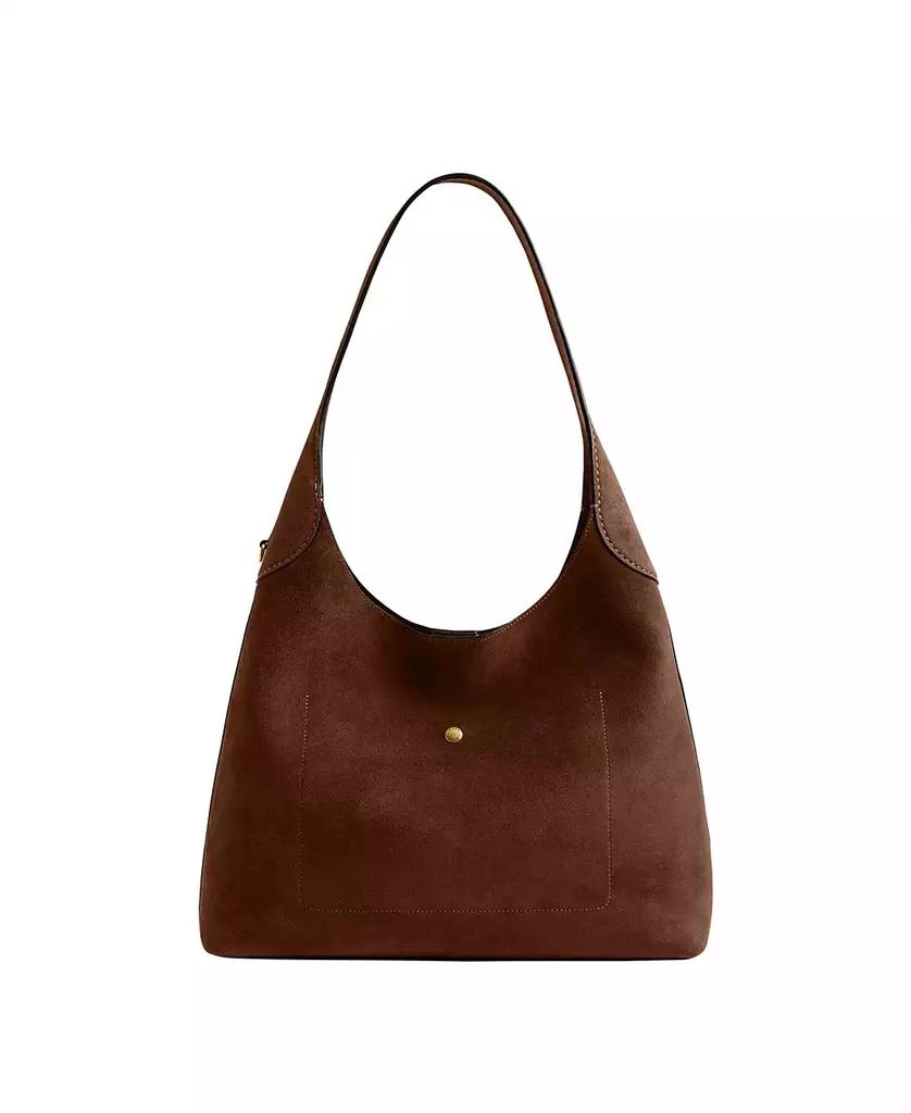 Coach Brooklyn Large Suede Shoulder Bag 34 2