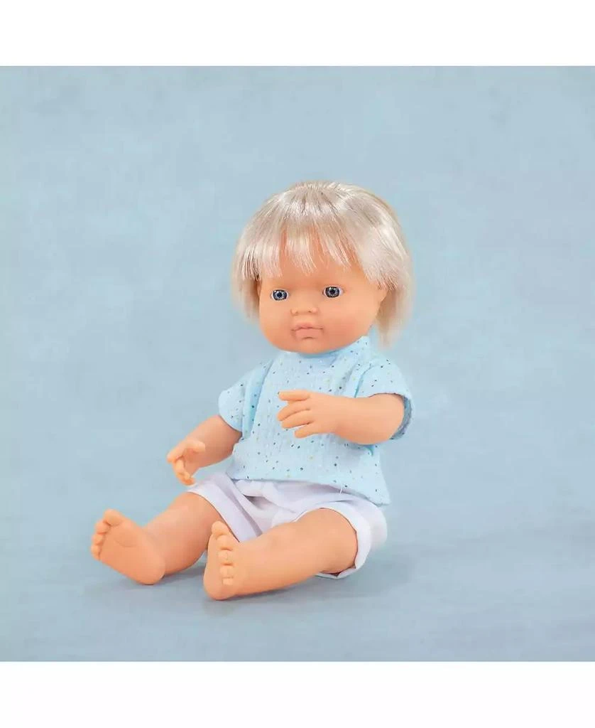 MINILAND My Friends and Me Collection Baby Boy Doll with Blonde Hair - 15" 2