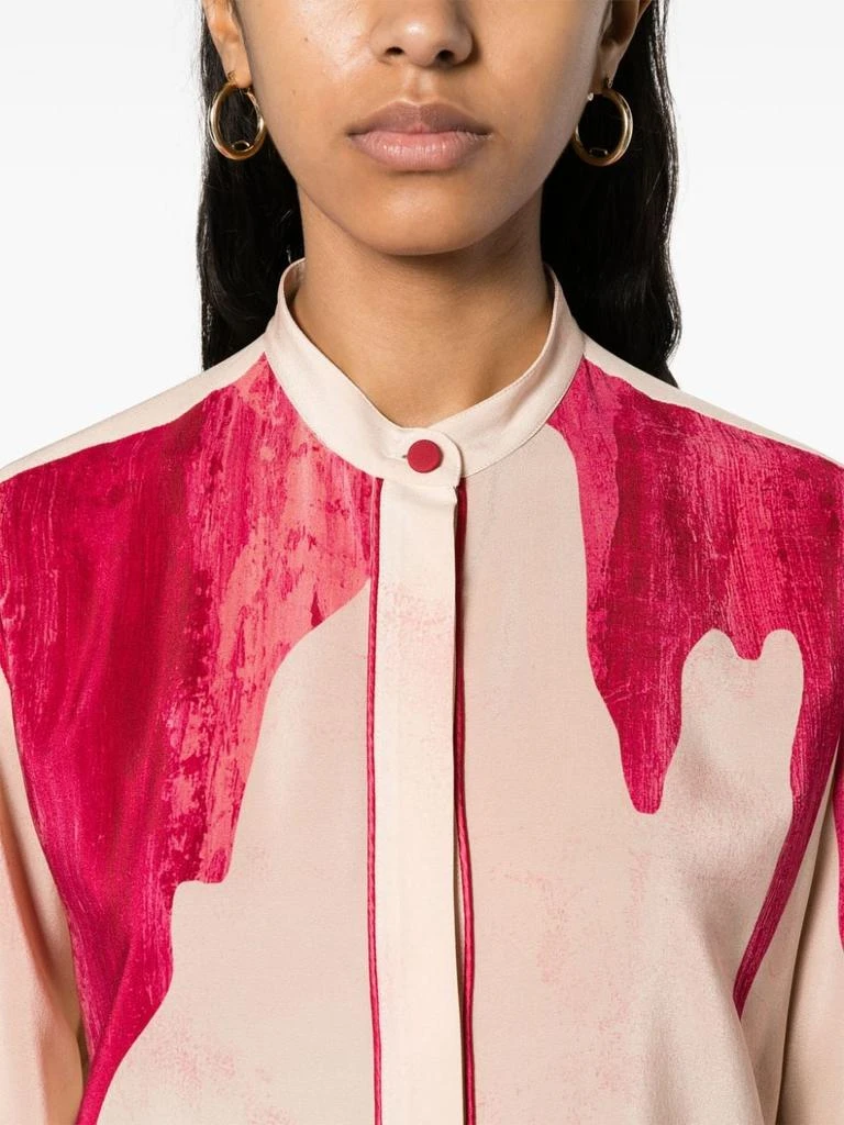 F.R.S For Restless Sleepers PRINTED CREPE DE CHINE SHIRT 5