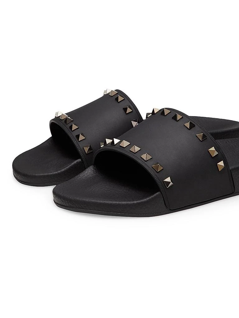 Valentino Garavani Rubber Sandal with Studs \