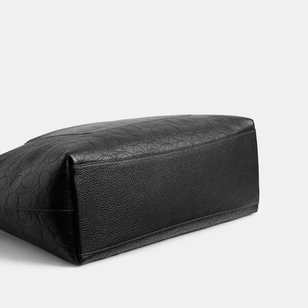 Coach Station Tote Bag In Signature Leather 6