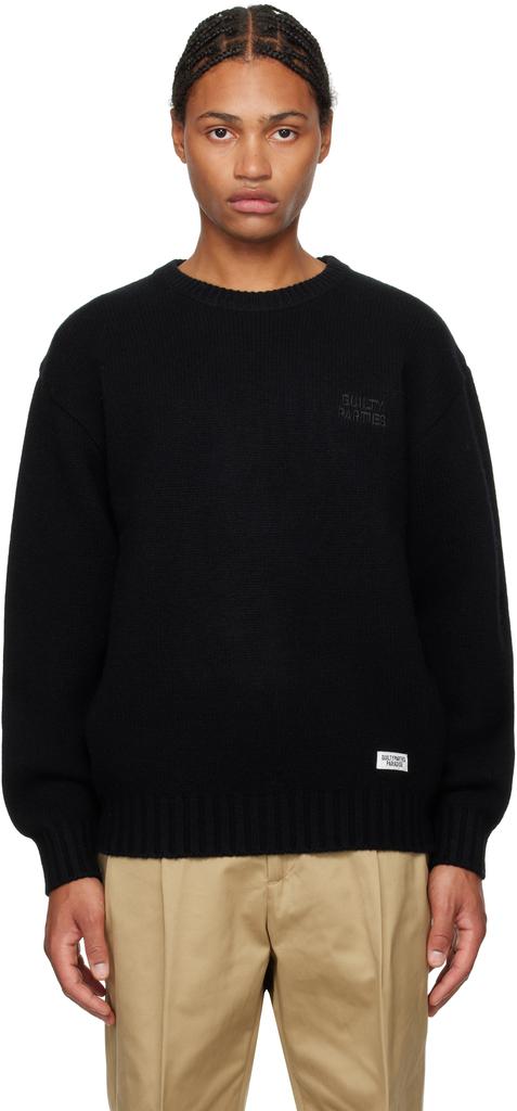 Men's WUT Crewneck Sweatshirt Black – On Sale Now with Up to 46