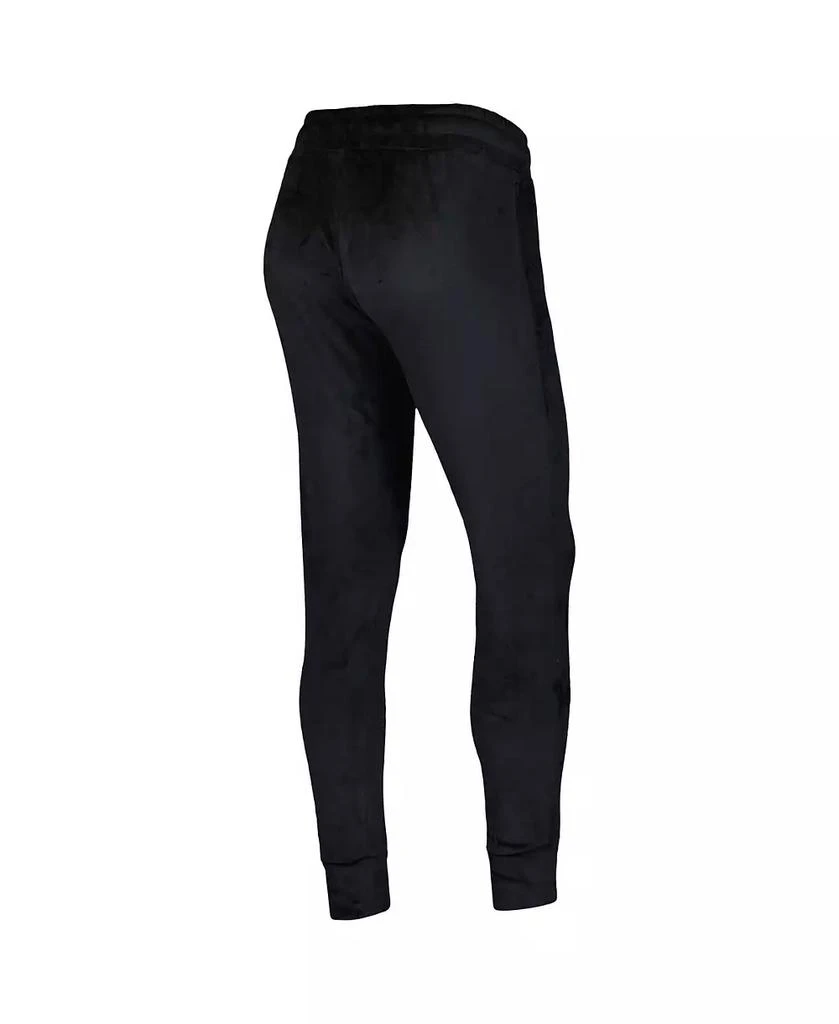Concepts Sport Women's Black LAFC Intermission Velour Cuffed Pants 3