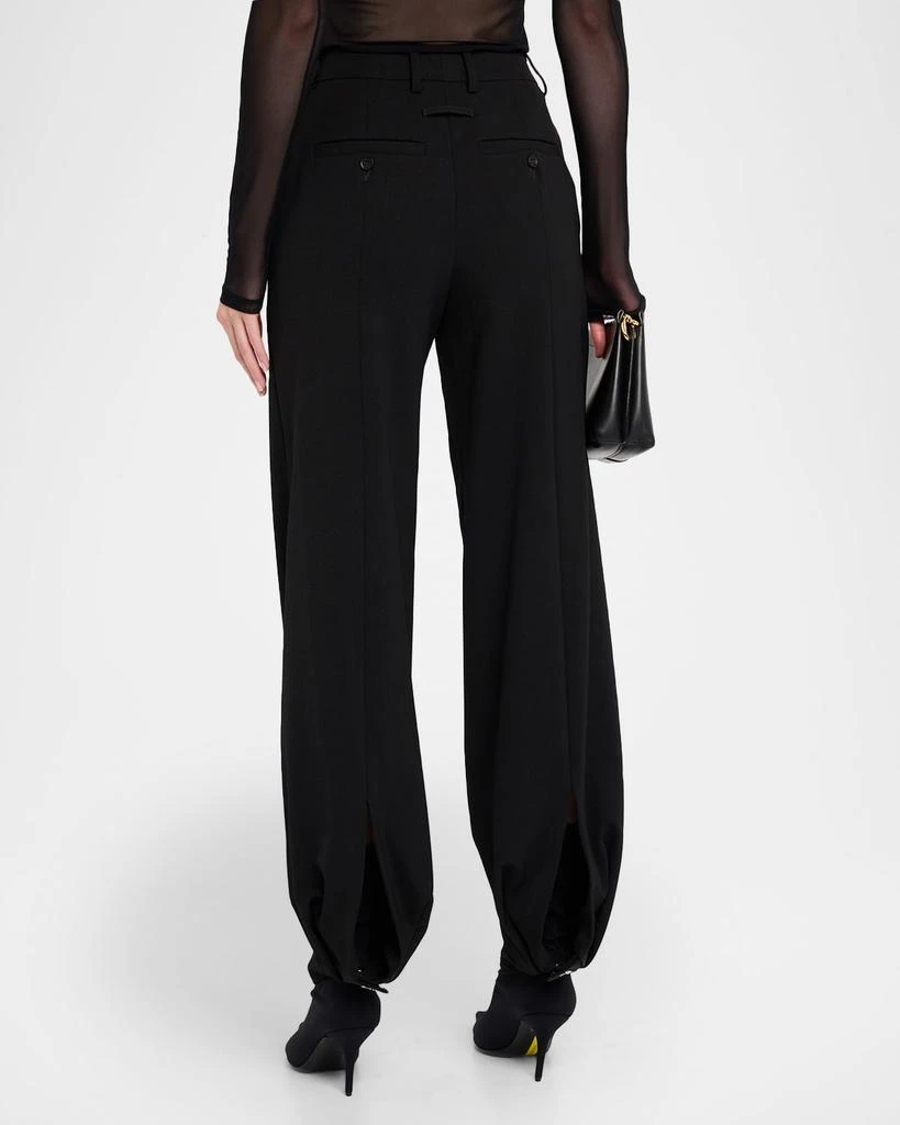 Jean Paul Gaultier Straight-Leg Stirrup Tailored Pants 3
