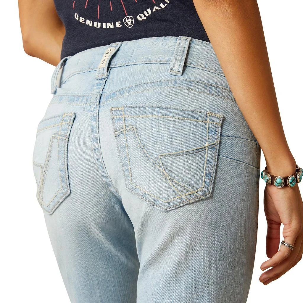 Ariat Low-Rise Zayla Straight Jeans in Claremont 4