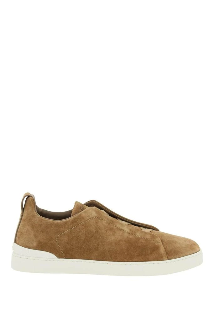 Zegna Triple Stitch Slip-on Sneakers 2