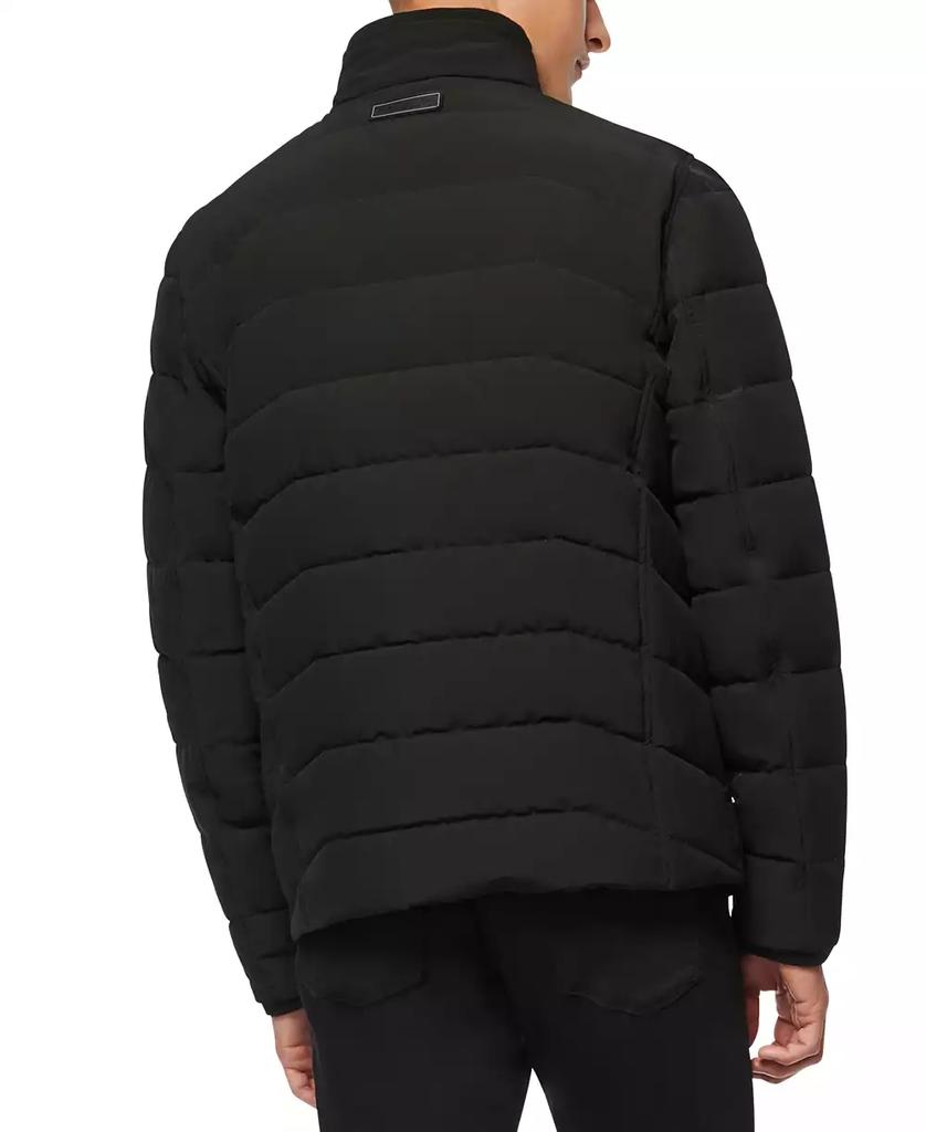 Marc New York by Andrew Marc Men's Carlisle Stretch Packable Moto Jacket