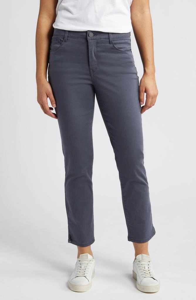 Wit & Wisdom Logan 'Ab'Solution High Waist Ankle Slim Straight Leg Pants 1