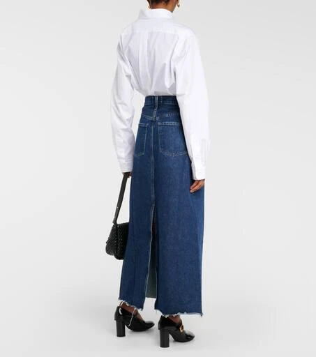 AGOLDE Hilla denim maxi skirt 3