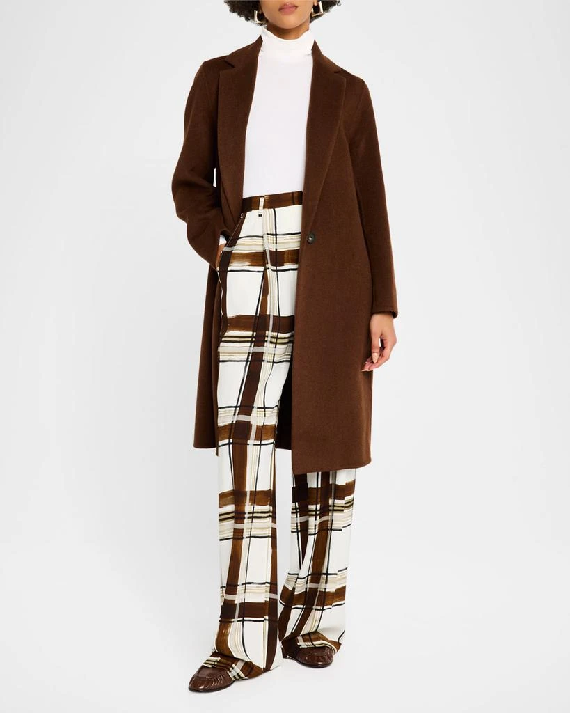 Vince Classic Straight Wool-Blend Coat 3