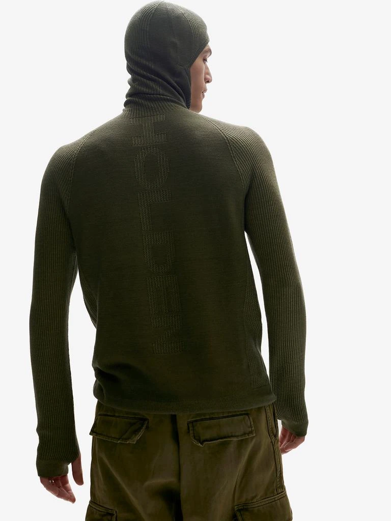 Holden BALACLAVA SWEATER - Stone Green 5