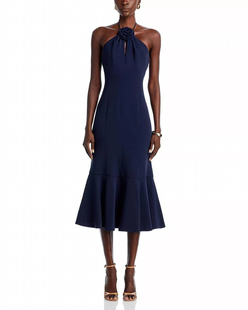 Cinq a Sept Cinq A Sept - Crepe Flower Jennie Midi Dress 1