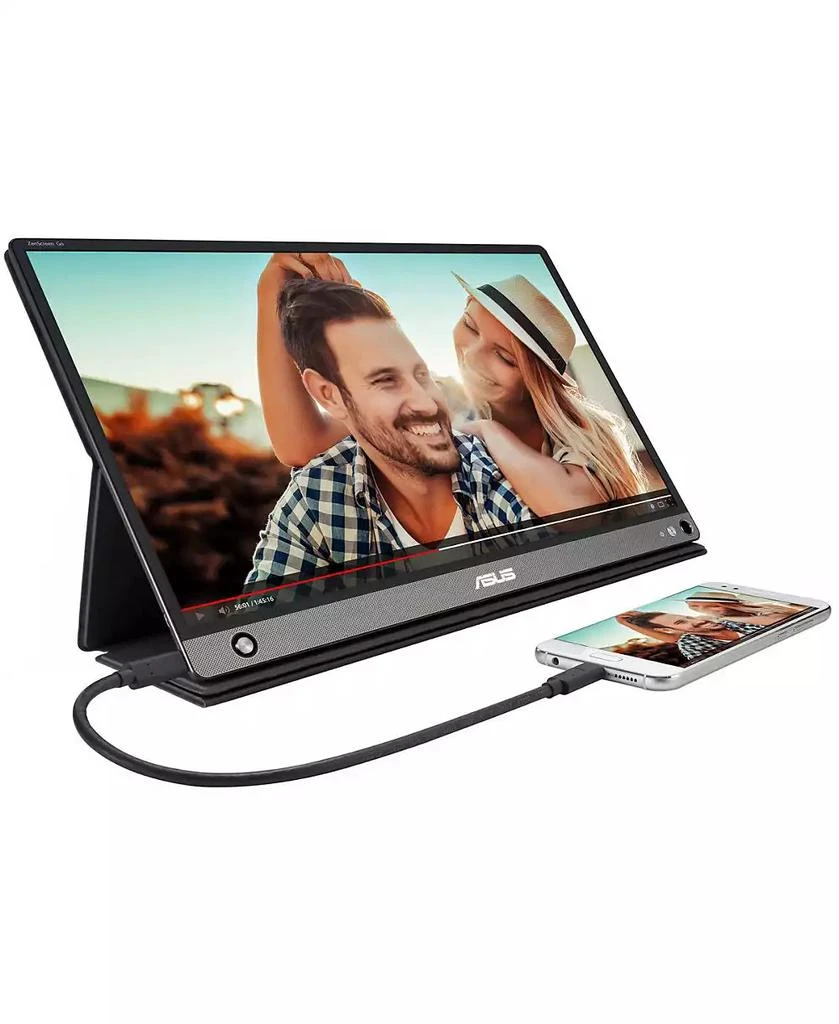 ASUS ZenScreen Go MB16AHP 15.6" Full HD IPS LCD Monitor with Built-In Speakers, 1920x1080, USB Type-C, Micro HDMI 9