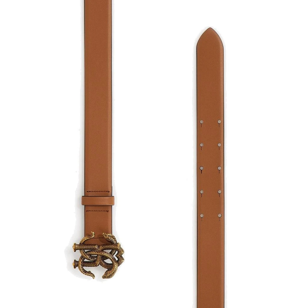Roberto Cavalli Roberto Cavalli Mirror Snake Buckle Fastened Belt 2