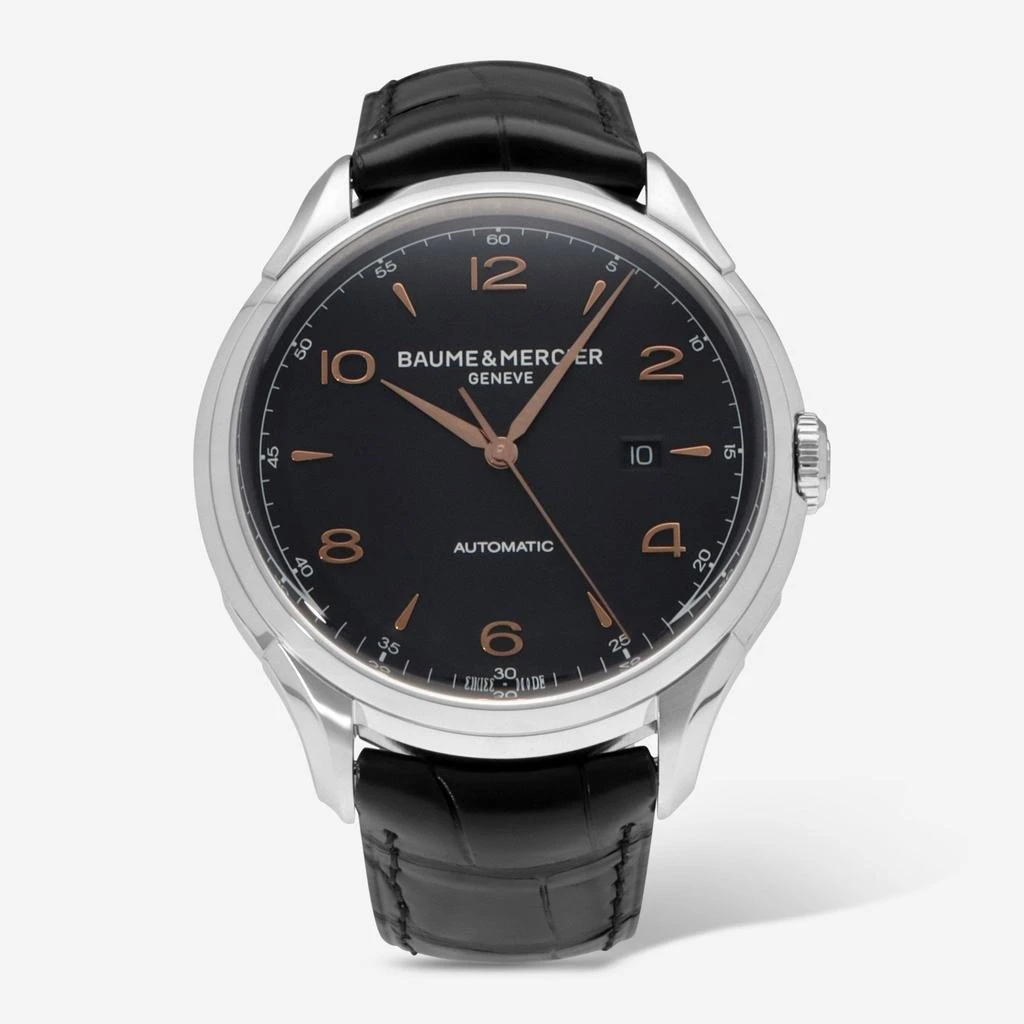 Baume & Mercier Baume & Mercier Clifton Stainless Steel Automatic Men's Watch 10366 1