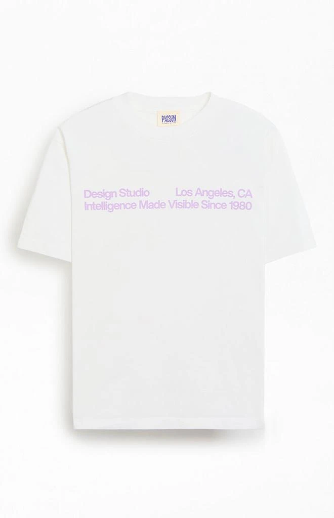 PacSun White Studio T-Shirt 2