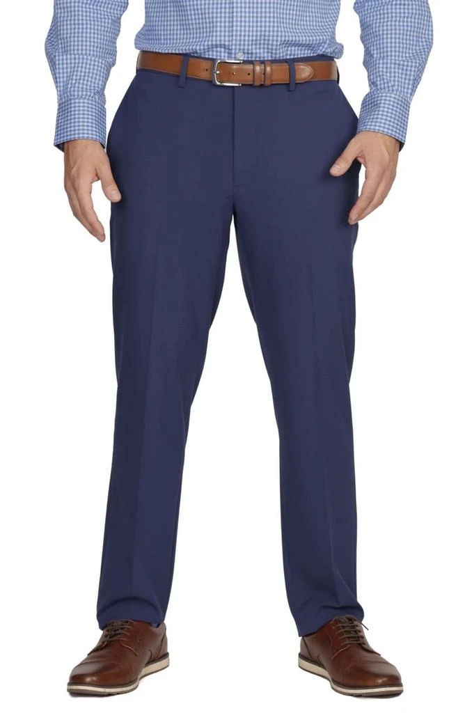 TailorByrd Classic Fit Flat Front Dress Pants 1