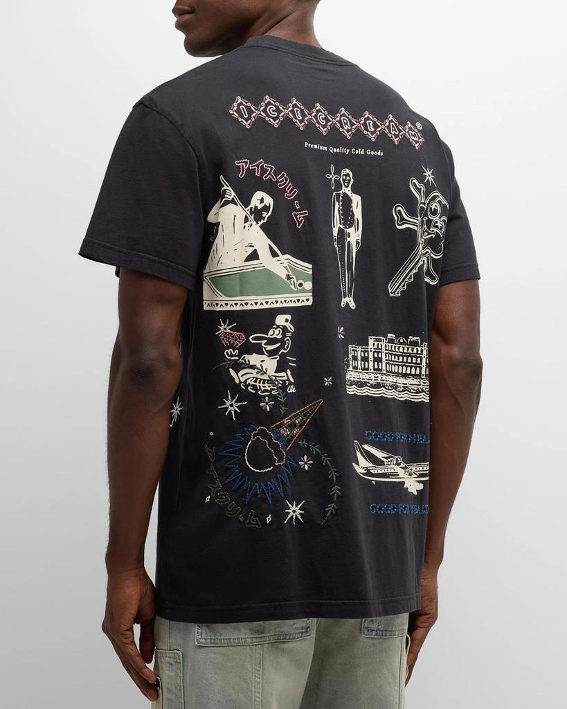 Icecream Men's St. Tropez Multi-Graphic T-Shirt 3