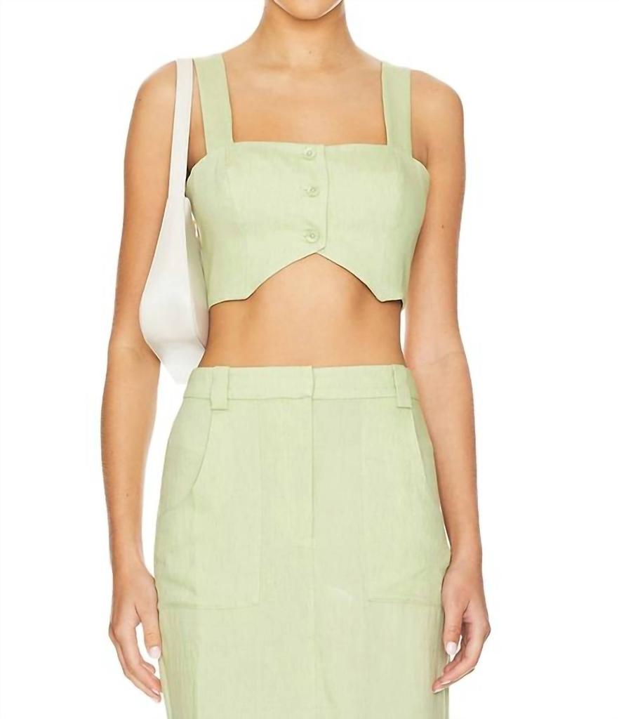 Amanda Uprichard Amanda Uprichard - Royston Crop Top