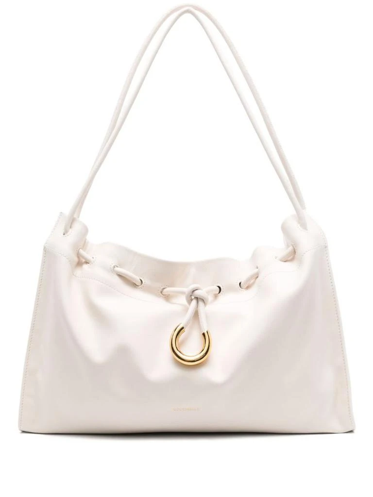 Coccinelle Coccinelle 'Isabela' Tote Bag In White Leather 1