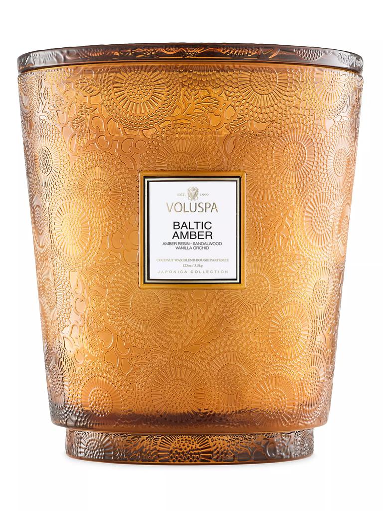 Voluspa Baltic Amber 5-Wick Hearth Candle