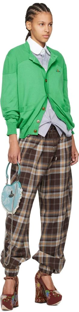 Vivienne Westwood Blue Belle Heart Frame Top Handle Bag 4