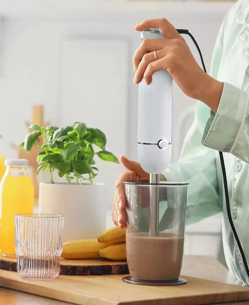 Tzumi Puree Stainless Steel Blade 3-Pc. Immersion Blender 5