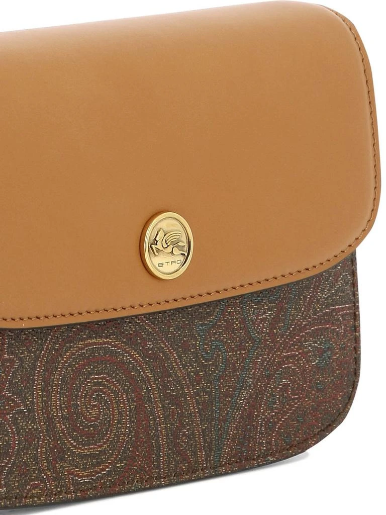 ETRO Etro Essential Jacquard Foldover Crossbody Bag 4