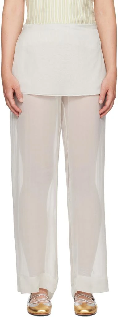 Paloma Wool Off-White Archive Trousers 1
