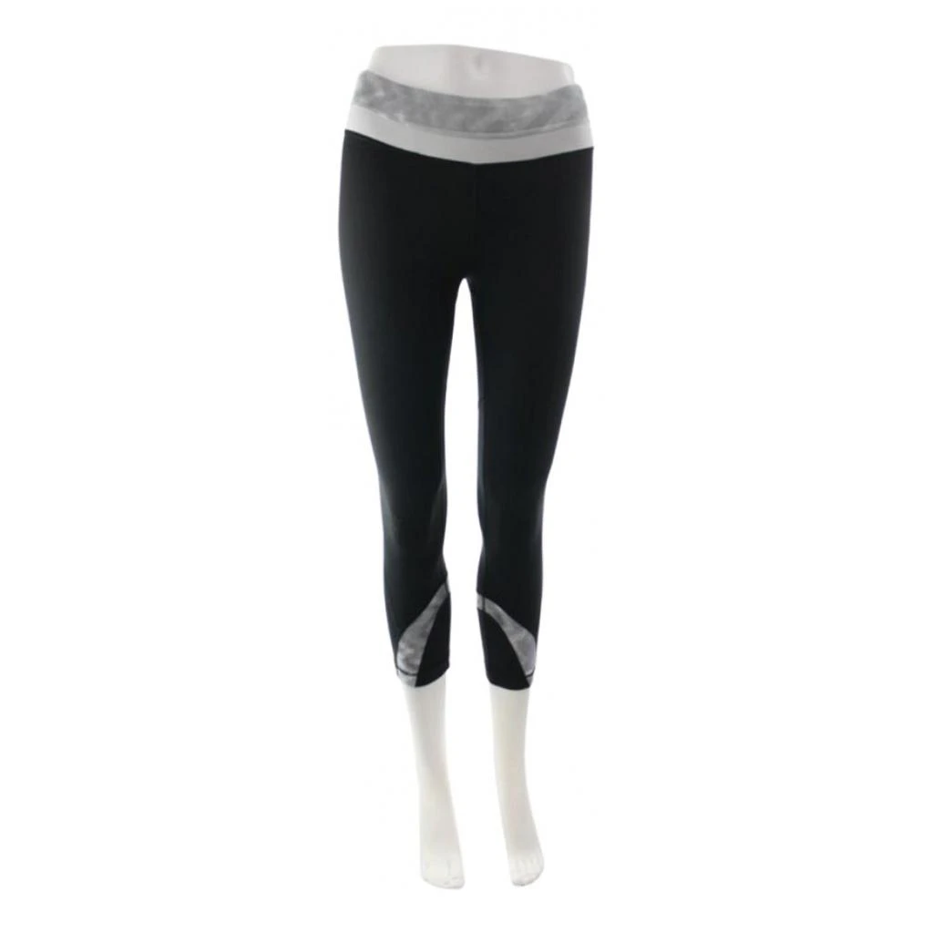 Lululemon Lululemon Black Synthetic Trousers 1