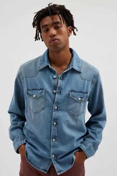 BDG BDG Cactus Wash Denim Western Shirt