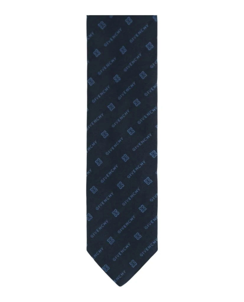 Givenchy Diagonal Logo Silk Tie 4