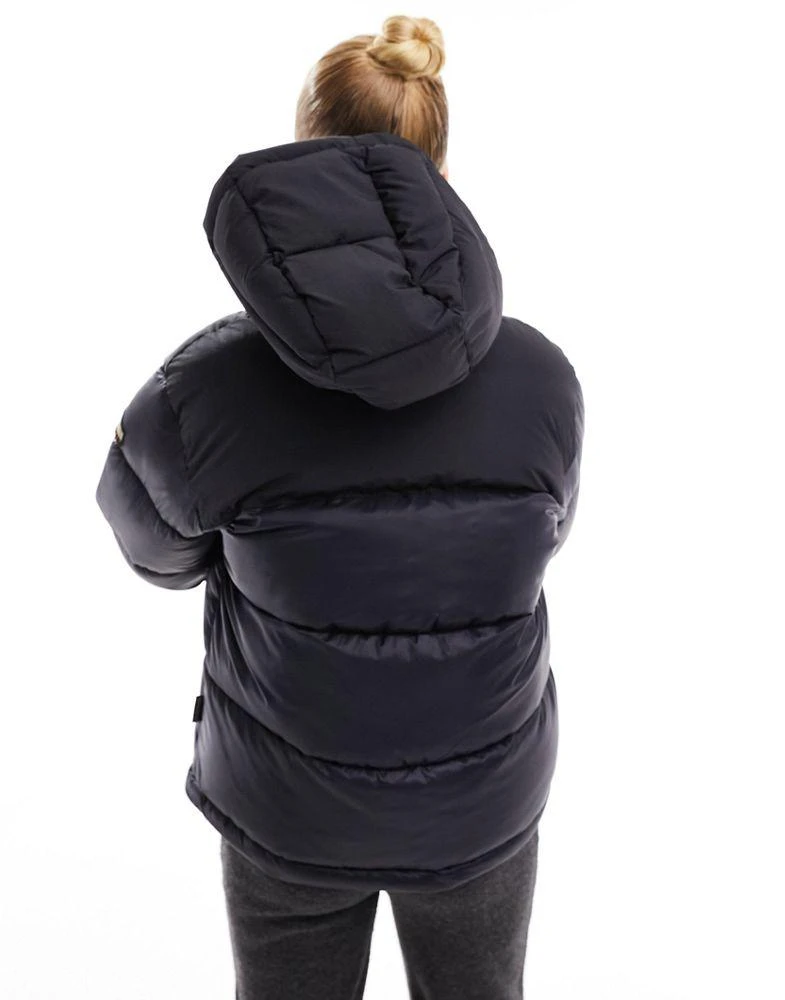 NAPAPIJRI Napapijri Hornelen hooded puffer jacket in black 4