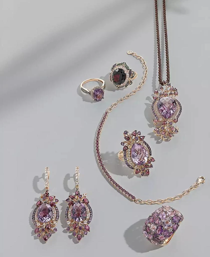 Le Vian Crazy Collection® Multi-Stone Drop Earrings in 14k Strawberry Rose Gold (13-1/2 ct. t.w.) 4